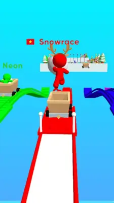 Snow Race 3D Fun Racing android App screenshot 10